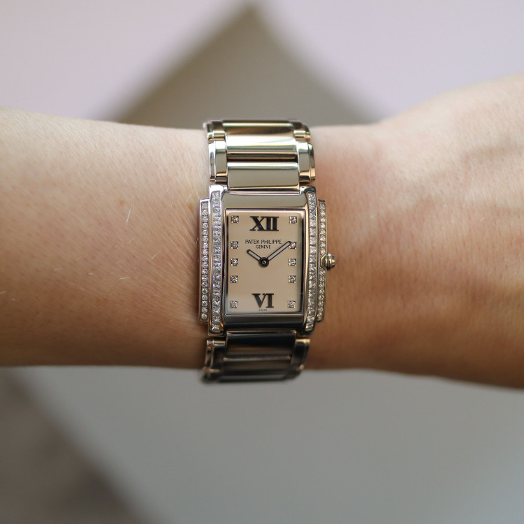 Patek Philippe Twenty~4 Weißgold im Kundenauftrag - Bild 4 